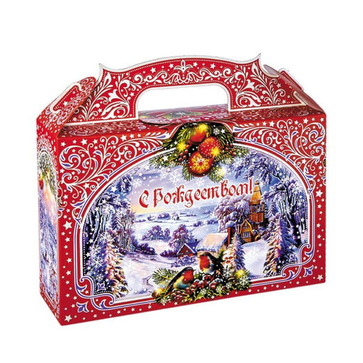 Детский сладкий новогодний подарок Сюжет - Рубин фото 2