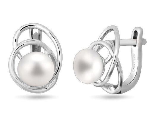 Серьги, жемчуг, Кэти