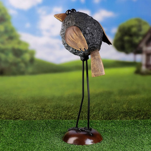 Садовая фигура "Каркуша" большая, 15.5x27x46см