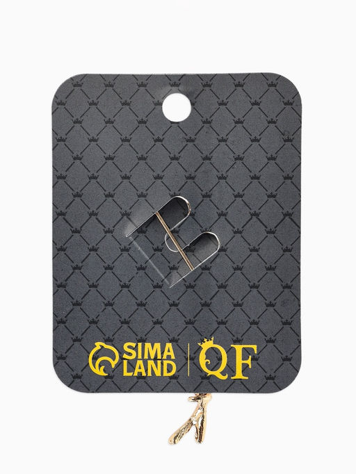 Брошь «Колосья» пшеницы, цвет жёлтый в золоте