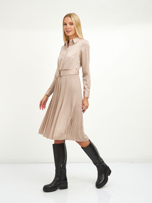 платье розовое с поясом - Glenfield фото 5