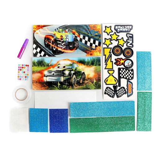 Набор для творчества Пазл-аппликация тачки - Школа талантов фото 10