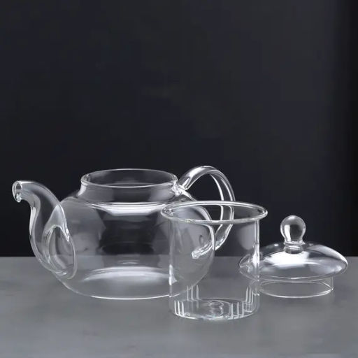 Чайник Шафран с колбой, стекло 600 мл - Fujian Province Guang Fu Tea фото 3