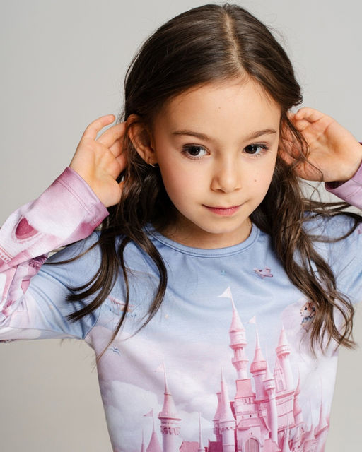 Дизайнерский детский лонгслив SAHAR art lab  фото 5