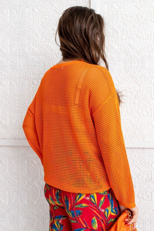 Джемпер Д-8802 оранж - Took a look фото 5