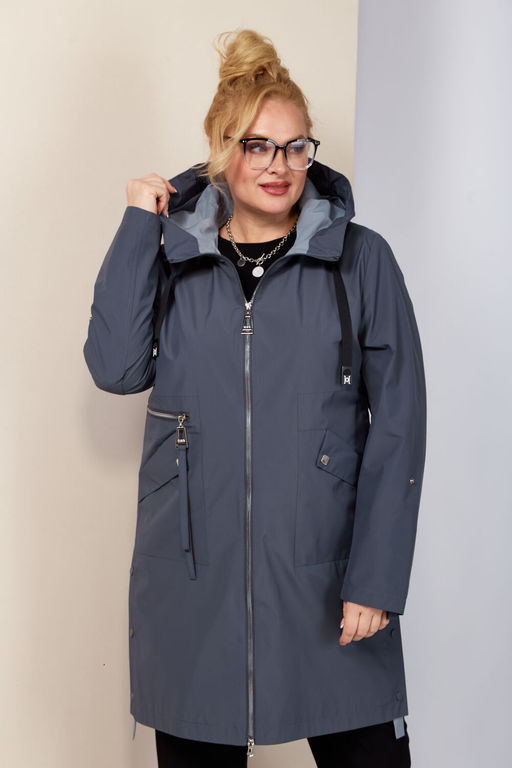 Плащ SHETTI 2188 графит