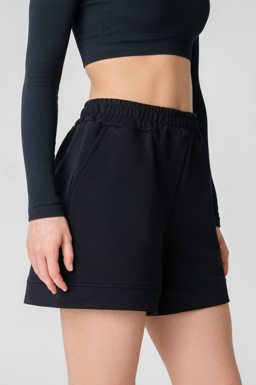 Арт.15-303/1 Шорты женские 42-48 (4 шт) Цвет:черный - Калинка фото 4