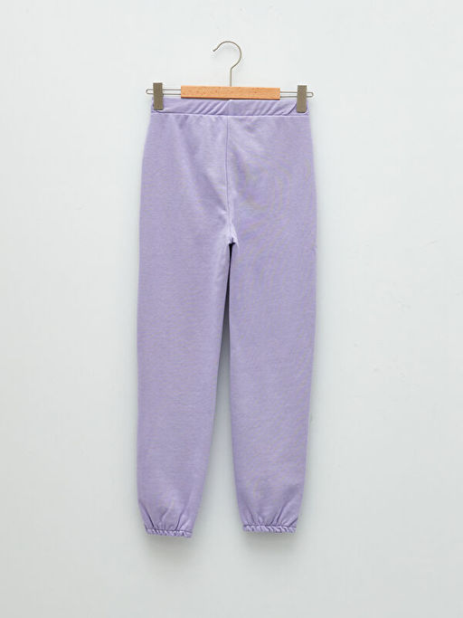 Beli Lastikli Bask?l? K?z ?ocuk Jogger E?ofman Alt? - Waikiki фото 2