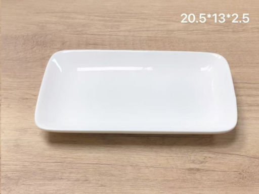 Блюдо прямоугольное 20,5х13 см / EWQ-21 /уп 40/