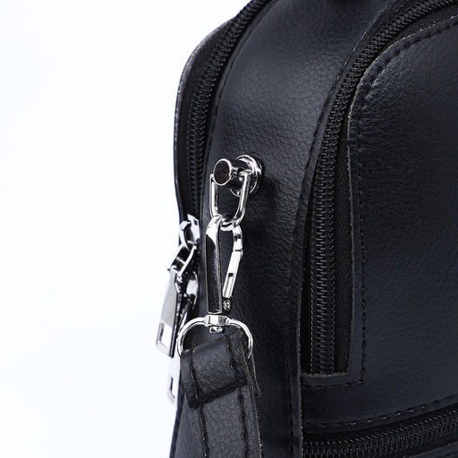 Сумка кросс-боди на молнии, цвет чёрный - Simaland фото 7