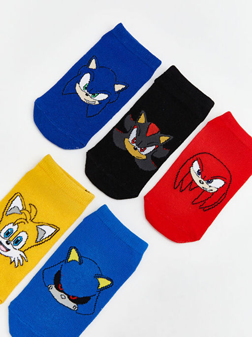 Носки Sonic для мальчиков 5 пар с принтом