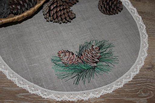 Салфетка Шишки - Елецкие узоры фото 2