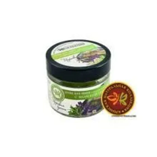 Вязаная натуральная мочалка с мылом Сакская грязь Крымская Натуральная Коллекция - Дом крымской косметики фото 2