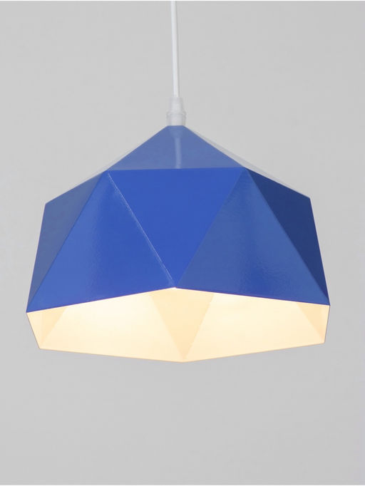 Светильник Edward, 1×40 Вт, Е27, 25×21.5×18 см, синий