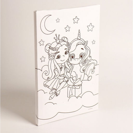 Картина по номерам Принцесса с единорогом 2030 см - Школа талантов фото 4