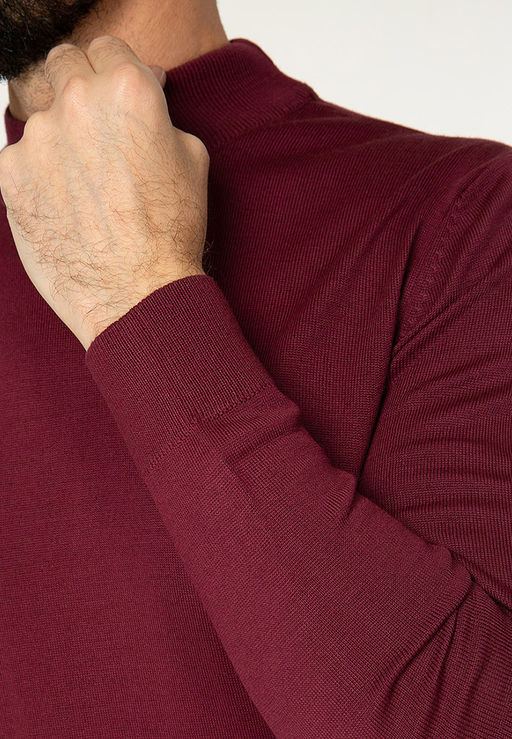 Джемпер мужской CASINO c122-RR23 бордовый фото 6