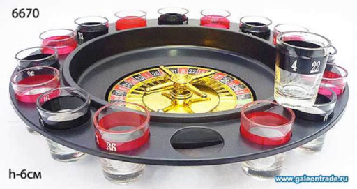 Настольная игра рулетка 29 см / 6670 /уп 20/ - Галеонтрейд фото 7