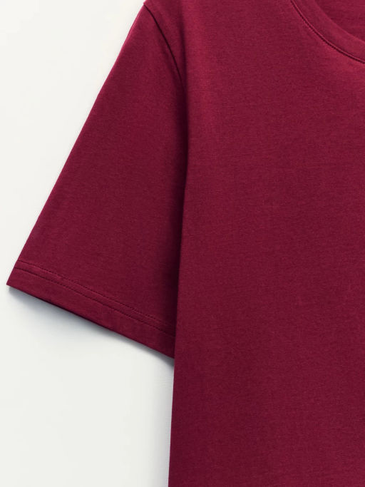 Базовая футболка из хлопка / Zarina фото 9