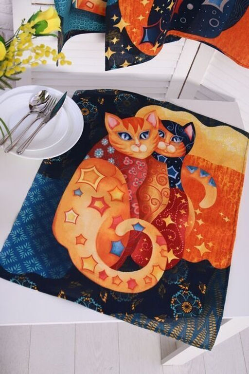 Полотенце 50*60 см. Лунный свет рогожка хлопок 100% - Лен поволжья фото 2