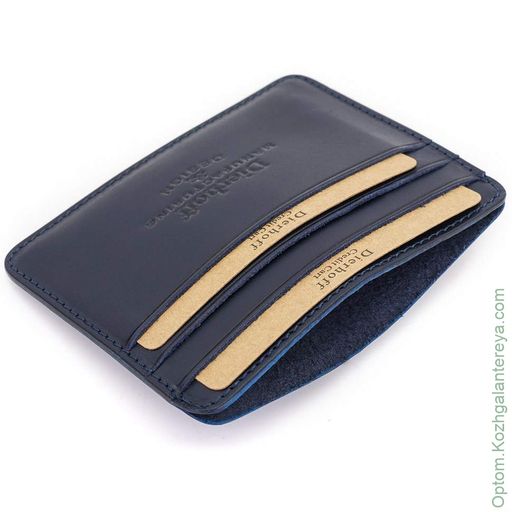 Мужская кожаная визитница Dierhoff Д 6013-923  фото 2