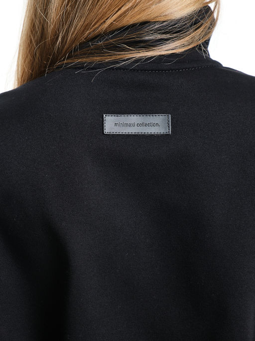 Спортивный костюм для девочки на молнии в школу UD 8023 черный - Mini maxi фото 10