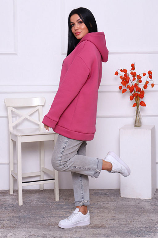 Толстовка с капюшоном, футер с начесом 3-х нитка (878-3) - Плиона фото 24