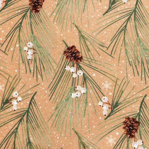 Полотенце Этель Spruce branches 40x73 см, 100%хл, саржа 190 г/м2  фото 3