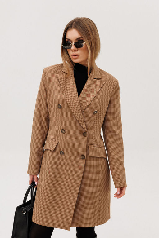 Платье AmberA 1135-1 коричневый