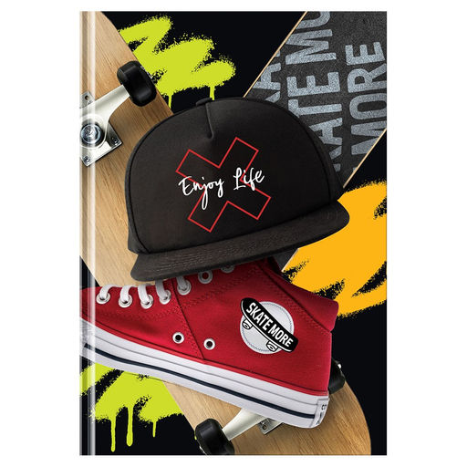 Ежедневник BG недатир. А5 160л. "Mad skate" ("BG", Ен5т160_лг 12414) глянцевая ламинация