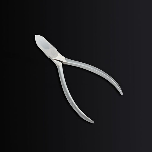 Кусачки педикюрные Premium satin, скрытая пружина, 10,9 см, длина лезвия - 16 мм, цвет серебристый - Queen fair фото 3