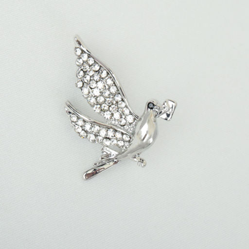 Брошь Голубь / 3081-1 /уп 24/ - Галеонтрейд фото 2
