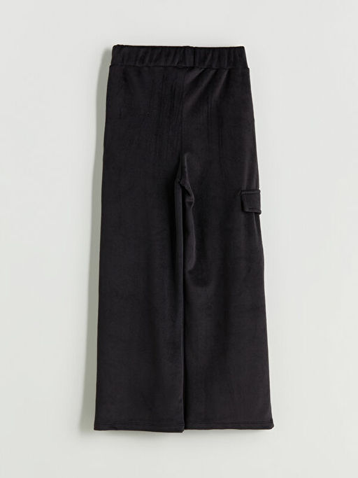 Beli Lastikli K?z ?ocuk Kadife E?ofman Alt?