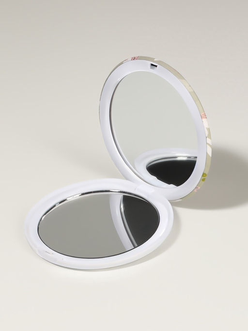 Зеркало складное «Спокойствие», d=7.3 см, с увеличением, оливковое