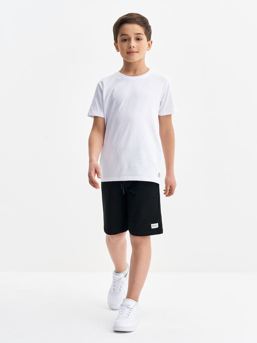Черные шорты для мальчика - Kogankids фото 2