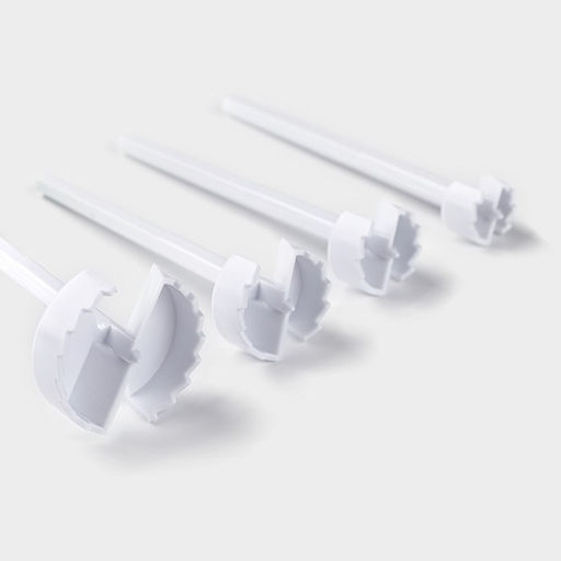 Устройство для фаршировки овощей Доляна Прино, 4 насадки, цвет зелёный  фото 2