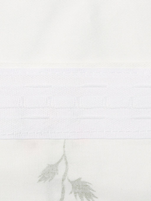 Комплект штор для кухни Этель Цветочек, 150?150 см - 2 шт., саржа 190 г/м?, 100% хлопок