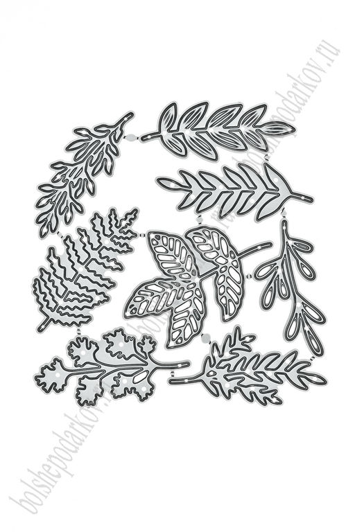 Форма для вырубки "Листики" 9,5*10 см (SF-7793) №51