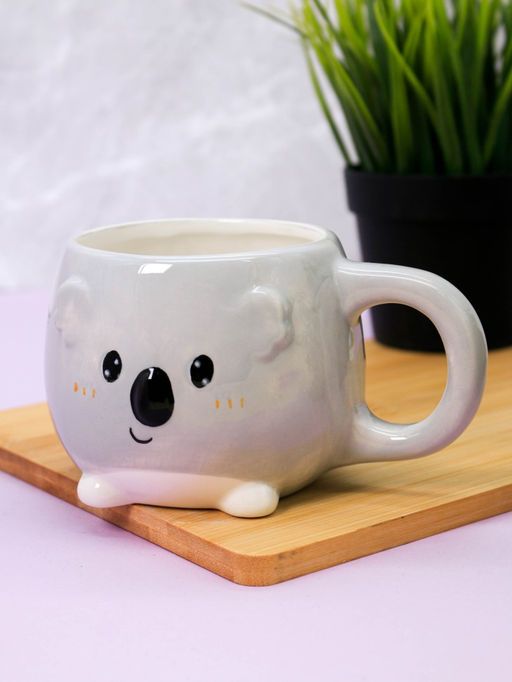 Кружка керамическая Koala, gray (450 мл)