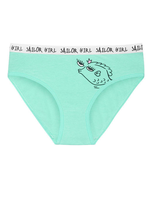 PELICAN, набор трусов для девочек, Светло-розовый/ментол/белый