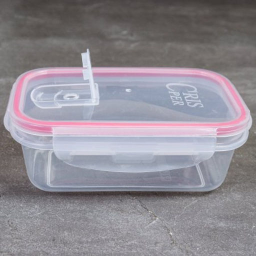 Салатник 5 штук прямоугольный с крышками / 805-5 /уп 36/ 170, 500, 900, 1600, 2500 мл - Галеонтрейд фото 6