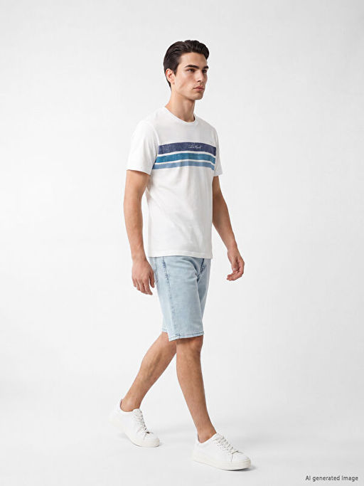 Шорты мужские Regular Fit джинсовые