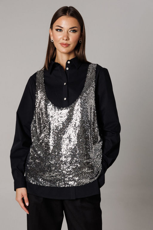 Комплект Lars Style 1168 черный, металлик