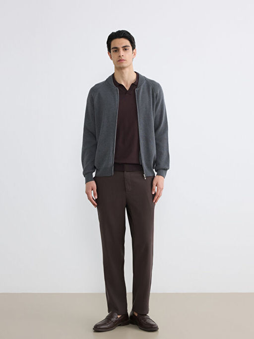 Standart Kal?p Kolej Yaka Erkek Triko H?rka