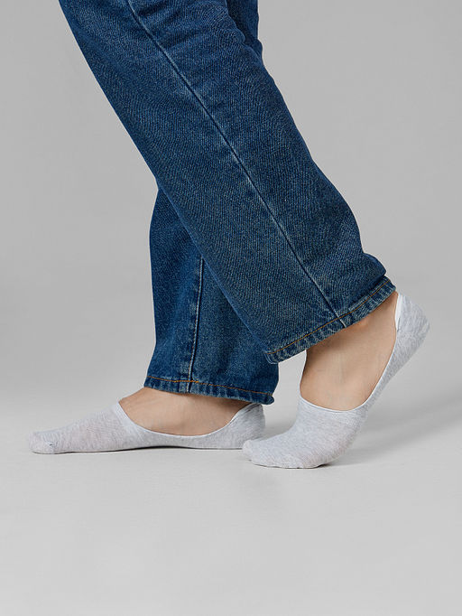 Цена за 5 пар! Подследники мужские серого цвета - Mark formelle фото 2