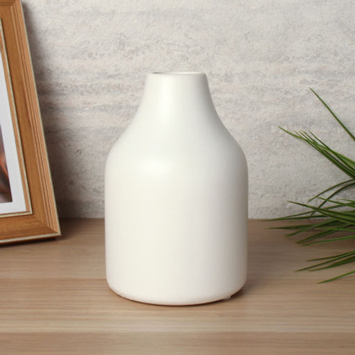 Ваза / 58423W /уп 4/48/ белая - Галеонтрейд фото 4