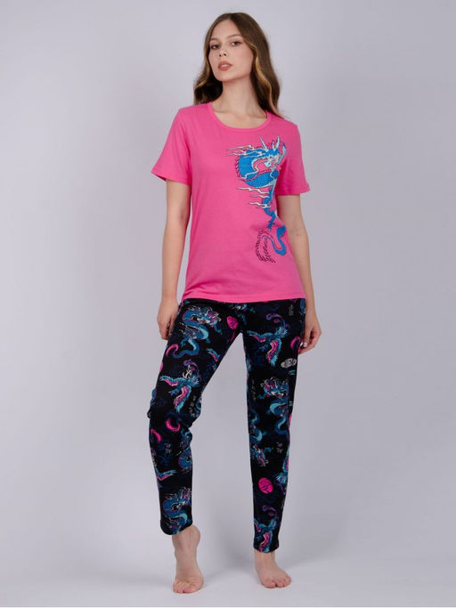 Пижама "Драконы 2" брюки, трикотаж