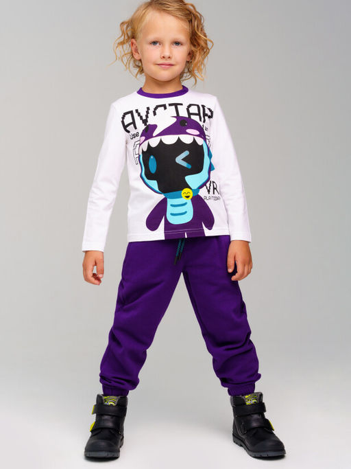 PlayToday / Комплект для мальчика: лонгслив, брюки