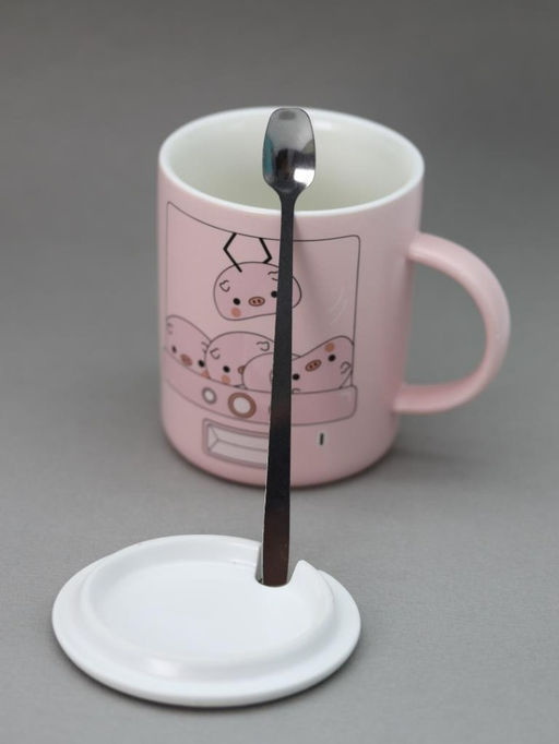 Кружка Device with toys, pink (350 ml)