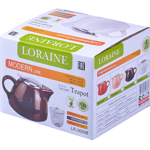 26598-4 Заварочный чайник 700мл LR(х24) - Mayer&boch фото 3