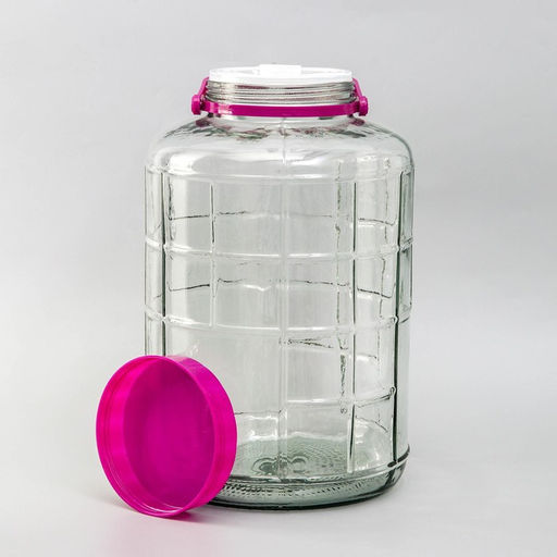 Банка стеклянная, с отверстием для гидрозатвора, 16 л - Simaland фото 2